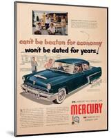 1952 Mercury - Can'T Be Beaten-null-Mounted Art Print