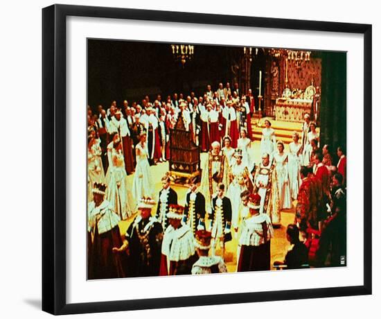 1953 Coronation IV-British Pathe-Framed Giclee Print