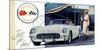 1953 GM Corvette Just for Fun-null-Mounted Art Print