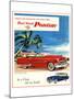 1953 GM Dual Streak Pontiac-null-Mounted Art Print