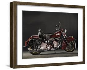 1953 Indian Roadmaster Chief-S^ Clay-Framed Photographic Print