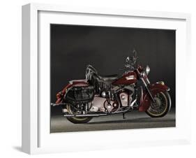 1953 Indian Roadmaster Chief-S^ Clay-Framed Photographic Print