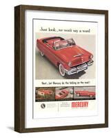 1953 Mercury - Just Look-null-Framed Art Print