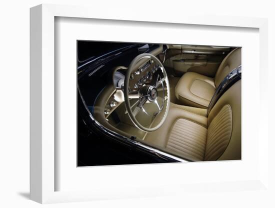 1954 Chevrolet Corvette Interior-S. Clay-Framed Photographic Print