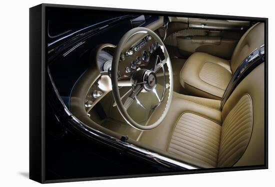 1954 Chevrolet Corvette Interior-S. Clay-Framed Stretched Canvas