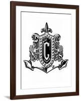 1954 Chrysler Badge-null-Framed Art Print