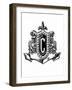 1954 Chrysler Badge-null-Framed Art Print