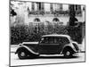 1954 Citroën 15CV Familiale Parked Outside a House-null-Mounted Photographic Print