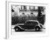 1954 Citroën 15CV Familiale Parked Outside a House-null-Framed Photographic Print