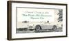 1954 GM Corvette Sports Car-null-Framed Art Print