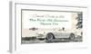 1954 GM Corvette Sports Car-null-Framed Art Print