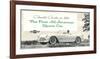 1954 GM Corvette Sports Car-null-Framed Art Print