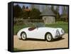 1954 Jaguar XK120-null-Framed Stretched Canvas