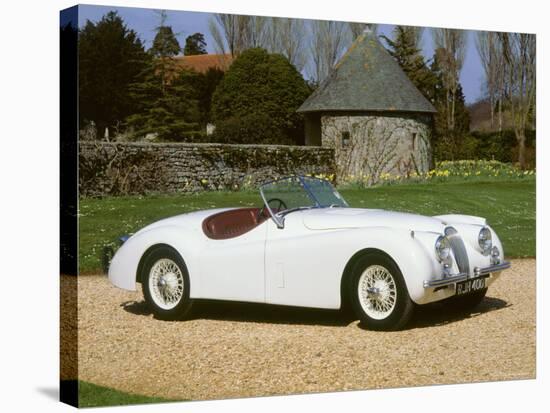 1954 Jaguar XK120-null-Stretched Canvas