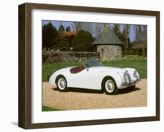 1954 Jaguar XK120-null-Framed Photographic Print