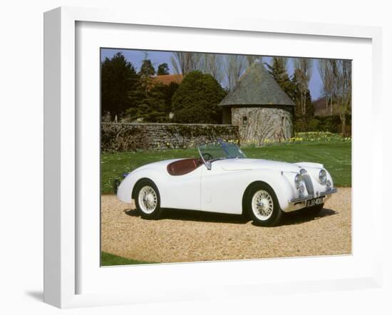 1954 Jaguar XK120-null-Framed Photographic Print