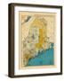 1954, Maine-null-Framed Premium Giclee Print