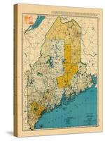1954, Maine-null-Stretched Canvas