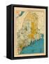 1954, Maine-null-Framed Stretched Canvas