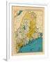 1954, Maine-null-Framed Giclee Print