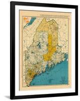 1954, Maine-null-Framed Giclee Print