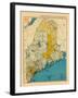 1954, Maine-null-Framed Giclee Print