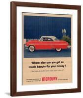 1954 Mercury - So Much Beauty-null-Framed Art Print