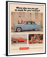 1954 Mercury - Where Else…-null-Framed Premium Giclee Print