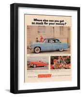 1954 Mercury - Where Else…-null-Framed Art Print