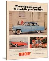 1954 Mercury - Where Else…-null-Stretched Canvas
