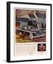 1955 6 A.M. Thunderbird Time-null-Framed Art Print