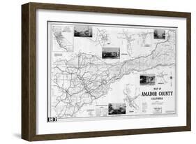 1955, Amador County 1955c, California, United States-null-Framed Giclee Print