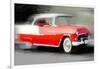 1955 Chevrolet Bel Air Coupe Watercolor-NaxArt-Framed Art Print