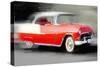 1955 Chevrolet Bel Air Coupe Watercolor-NaxArt-Stretched Canvas
