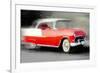 1955 Chevrolet Bel Air Coupe Watercolor-NaxArt-Framed Premium Giclee Print