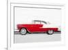 1955 Chevy Bel Air Watercolor-NaxArt-Framed Premium Giclee Print