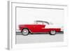 1955 Chevy Bel Air Watercolor-NaxArt-Framed Art Print