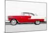 1955 Chevy Bel Air Watercolor-NaxArt-Mounted Art Print