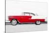 1955 Chevy Bel Air Watercolor-NaxArt-Stretched Canvas