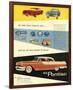 1955 GM Pontiac - Road to Roof-null-Framed Premium Giclee Print