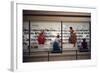 1955: Judges Examining Various Preserves and Butters, at the Iowa State Fair, Des Moines, Iowa-John Dominis-Framed Photographic Print