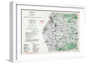 1955, Oceana County, Michigan, United States-null-Framed Giclee Print