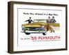 1955 Plymouth - in a Big Way-null-Framed Art Print