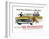 1955 Plymouth - in a Big Way-null-Framed Art Print