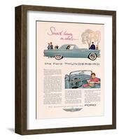 1955 Thunderbird 7th Heaven-null-Framed Art Print