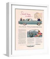 1955 Thunderbird 7th Heaven-null-Framed Art Print