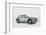 1956 Aston Martin DB2-4-S. Clay-Framed Photographic Print