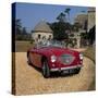 1956 Austin Healey 100 BM2-null-Stretched Canvas