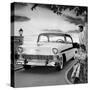 1956 Chevrolet Bel Air Sport Coupe-null-Stretched Canvas