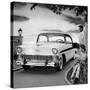 1956 Chevrolet Bel Air Sport Coupe-null-Stretched Canvas